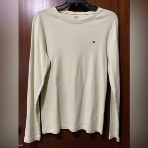 Tommy Hilfiger, XL, long sleeve white T-shirt